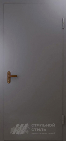 Техническая дверь №1 с отделкой Нитроэмаль - фото