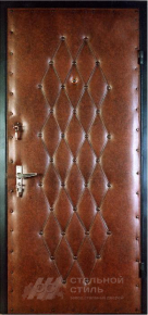 Дверь ЭД №47 с отделкой Винилискожа - фото