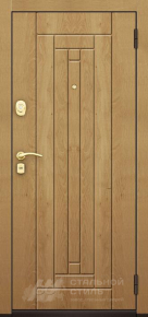 Шумоизолирующая дверь ДШ №10 с отделкой МДФ ПВХ - фото