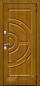 Дверь МДФ №5 с отделкой МДФ Шпон - фото