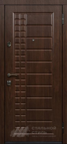 Входная дверь с отделкой из панелей МДФ с 2х сторон с отделкой МДФ ПВХ - фото