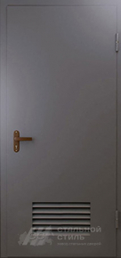 Техническая дверь №3 с отделкой Нитроэмаль - фото