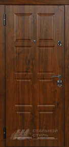 Металлическая входная дверь МДФ + МДФ №340 с отделкой МДФ ПВХ - фото №2