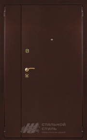 Тамбурная дверь №9 с отделкой Порошковое напыление - фото