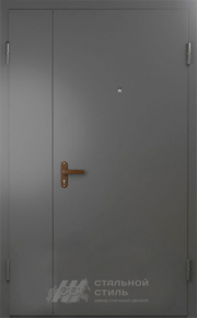 Техническая дверь №6 с отделкой Нитроэмаль - фото