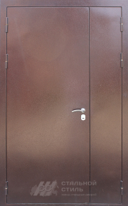 Тамбурная дверь №17 с отделкой Порошковое напыление - фото №2