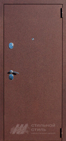 Дверь ДУ №47 с отделкой Порошковое напыление - фото