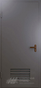Техническая дверь №3 с отделкой Нитроэмаль - фото №2