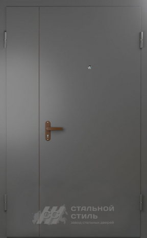 Дверь «Тамбурная дверь №14» c отделкой Нитроэмаль