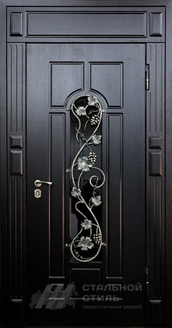 Дверь «Парадная дверь №51» c отделкой Массив дуба