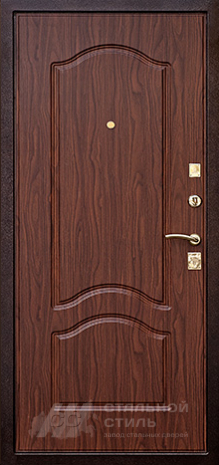 Дверь «Дверь с терморазрывом  №48» c отделкой МДФ ПВХ