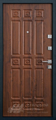 Дверь «Дверь с терморазрывом  №27» c отделкой МДФ ПВХ