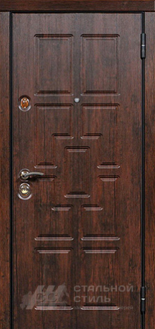 Дверь «Дверь с терморазрывом  №6» c отделкой МДФ ПВХ