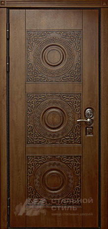 Дверь «Дверь Порошок №5» c отделкой Массив дуба