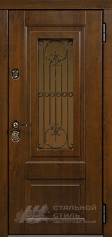 Дверь «Дверь ПР №1» c отделкой МДФ (окрашенный)
