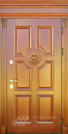 Дверь «Парадная дверь №2» c отделкой Массив дуба