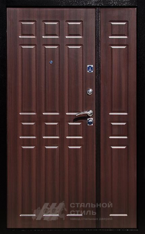 Дверь «Тамбурная дверь с порошковым напылением №2» c отделкой МДФ ПВХ