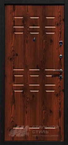 Дверь «Дверь в квартиру №10» c отделкой МДФ ПВХ