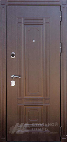 Дверь «Дверь с терморазрывом  №14» c отделкой МДФ Шпон