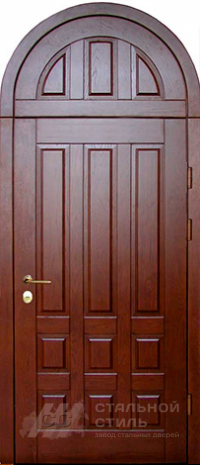 Дверь «Парадная дверь №124» c отделкой Массив дуба