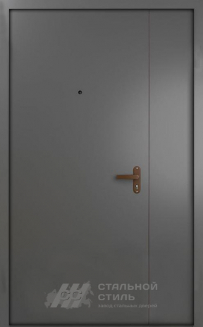 Дверь «Тамбурная дверь №14» c отделкой Нитроэмаль