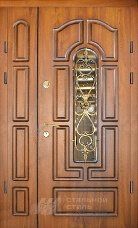 Дверь «Парадная дверь №88» c отделкой Массив дуба