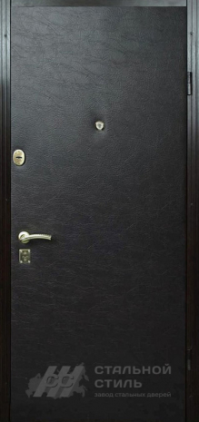 Дверь «Дверь эконом класса с винилискожей №1» c отделкой Винилискожа