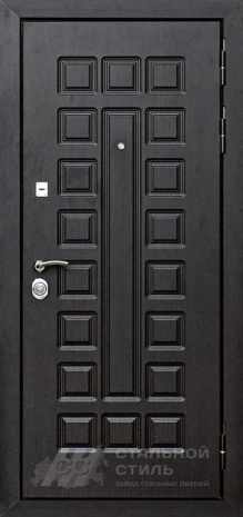 Дверь «Дверь с зеркалом №51» c отделкой МДФ ПВХ
