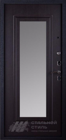 Дверь «Дверь с зеркалом №57» c отделкой МДФ ПВХ