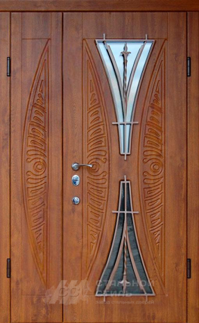 Дверь «Парадная дверь №397» c отделкой Массив дуба