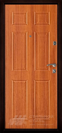 Дверь «Дверь с терморазрывом  №37» c отделкой МДФ ПВХ