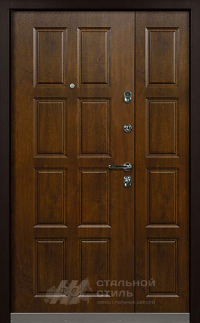 Дверь «Тамбурная дверь №9» c отделкой МДФ ПВХ