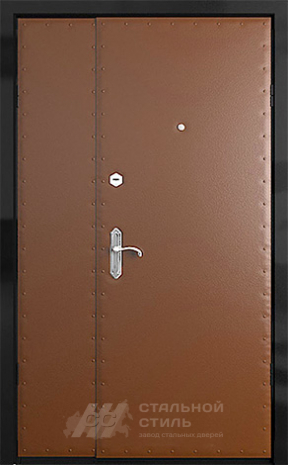 Дверь «Тамбурная дверь №13» c отделкой Винилискожа